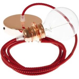 Creative Cables Lampe Suspendue Pendel Pour Abat-jour Rt94 3d 50 Cm Red Devil / Copper One Size