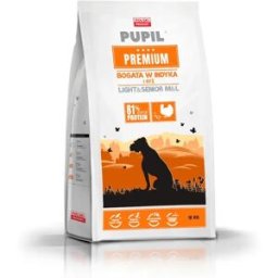 Pupil Alimentation Premium Light & Senior Pour Chiens De Races Moyennes Et Grandes Riche En Dinde Et Riz 12 Kg Brown One Size