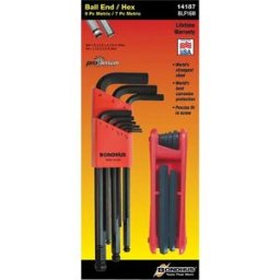 Bondhus Jeu De Clés Allen 2-8 Mm 9 Pièces Black One Size