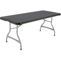 Lifetime Table De Jardin Pliante 182x76x73.5 Cm Black One Size