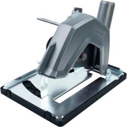 Wolfcraft Support De Guidage D´aspiration De Poussière Et Guide Pour Meuleuse D´angle Grey One Size