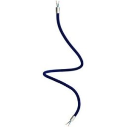Cables Câble De Tuyau Creative Flex Rm20 90 Cm Satin Titanium / Dark Blue 90 cm