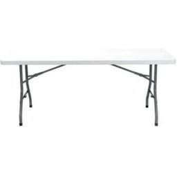 Garbar Table De Jardin Pliante Chopin 180x75 Cm Grey One Size