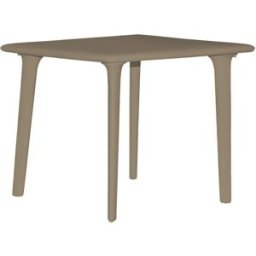 Resol Table De Jardin New Dessa 90x90 Chocolate One Size