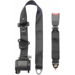 Jbm Ceinture De Sécurité Enroulable à 3 Points Pour Autocars Black / Green One Size