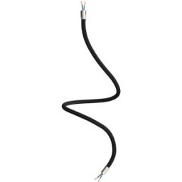 Cables Câble De Tuyau Creative Flex Rm04 90 Cm Satin Titanium / Black 90 cm