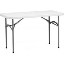 Garbar Table De Jardin Pliante Strauss 122x60 Cm Grey One Size