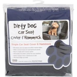 Dog Gone Smart Protection De Siège Individuelle Black 112 x 89 cm