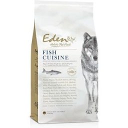 Eden Aliment 80/20 Fish Cuisine Pour Chiens De Taille Moyenne Et Grande 12 Kg Brown One Size