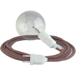 Creative Cables Suspension Luminaire Rs83 5 M Red / Beige / White EU Plug
