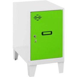 Simonlocker Montadas Casier Dism.mini+pies 575x300x500 Mm White / Green One Size