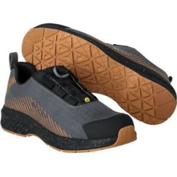 Mascot Chaussures De Sécurité Customized F1601 Stone Gray / Walnut Brown EU 48