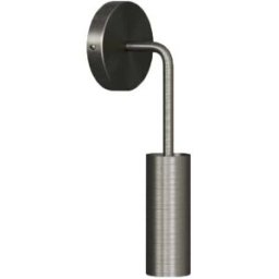 Creative Cables Applique Murale Metal Tub-e14 Satin Titanium One Size