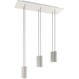 Creative Cables Suspension Luminaire Rose-one Xxl Tub E14 6 Falls Matte White One Size