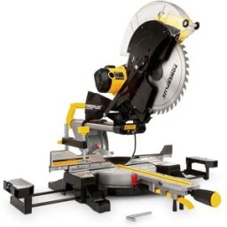 Powerplus Scie à Onglet Powx075751db 2000w 305 Mm Black / Silver / Yellow One Size