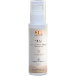 Eq Crème Solaire Tinted Sun Milk Spf50 50ml Bio Cosmos
