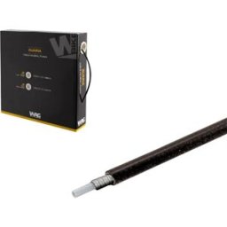 Wag Gaine De Câble De Frein En Fil Plat Enroulé En Spirale Avec Insert En Téflon 5 Mm X 30 M