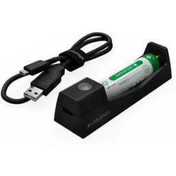 Led Lenser Chargeur Battery Lition 14500 Mh3/mh5
