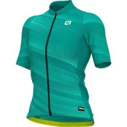 Ale Maillot à Manches Courtes Green Speed