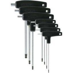 Var Outil Set Of 7 P Handled Hex Wrenches With Ball Ends