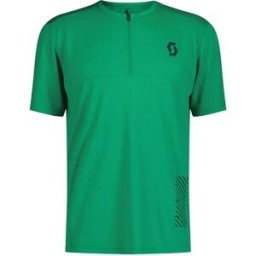 Scott Maillot à Manches Courtes Trail Vertic Zip