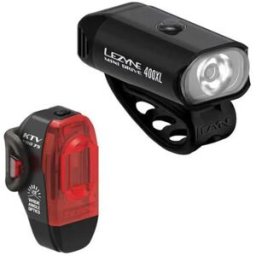 Lezyne Ensemble De Lumières Mini Drive 400xl / Ktv Drive Pro+
