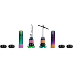 Muc Off Kit De Réparation Stealth Tubeless Puncture Plug Rainbow Handlebar