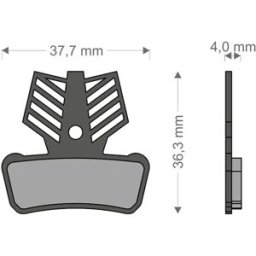 Brenta Ciclo Plaquettes De Frein à Disque Light Tech Xo-elixir Trail/rsc/r/t Avid/sram