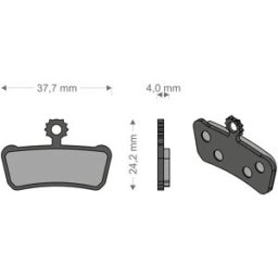 Brenta Ciclo Plaquettes De Frein à Disque Frittées Xo-elixir Trail/rsc/r/t Avid/sram