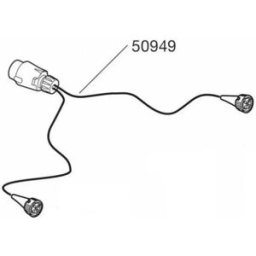 Thule Câble 50949 Lamp 13 Pin 08