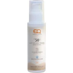 Eq Crème Solaire Tinted Sun Milk Spf50 100ml Bio Cosmos