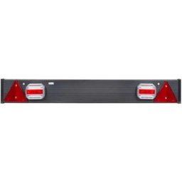 Jbm Barre De Remorquage Avec 2 Feux Led Et 2 Catadioptres