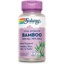 Solaray Bambou 300 Mg 60 Unités