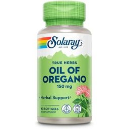 Solaray Huile D´origan 150 Mg 60 Unités