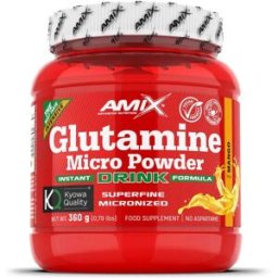 Amix Acides Aminés De Glutamine En Micro-poudre Mango 360g