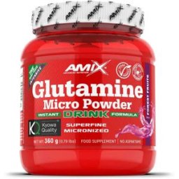 Amix Glutamine Micro-poudre Acides Aminés Baies Sauvages 360g