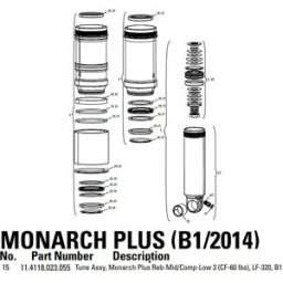 Rockshox Kit De Service Monarch Plus Ml3 320