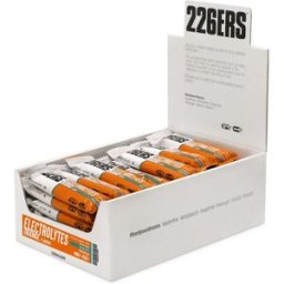 226ers Boîte De Barres énergétiques à Mâcher Electrolytes Vegan Orange 30g 42 Unités