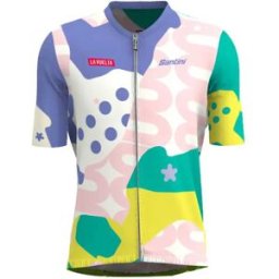 Santini Maillot à Manches Courtes Km Cero Madrid La Vuelta Official