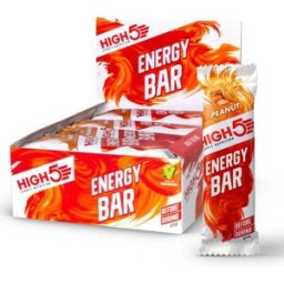 High5 Boîte De Barres énergétiques Cacahuète 55g 12 Unités