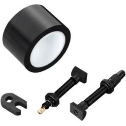 Zipp Kit De Réparation Tubeless Kit 26 Mm Tape/2 Universal Valves 100 Mm/1 Valve Core Wrench