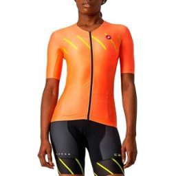 Castelli Maillot De Triathlon à Manches Courtes Free Speed Race 2