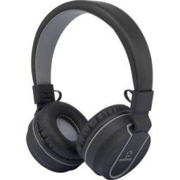 Micro-casque supra-auriculaire Renkforce RF-BTK-100 Bluetooth noir, gris