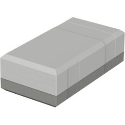 Boîtier électronique Bopla 32124002 Polystyrène expansé (EPS) gris clair (RAL 7035) (L x l x H) 125 x 67 x 40 mm 1 pc(s)