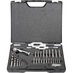Exact 70551 GS32 Set de tarauds manuels 32 pièces métrique coupe à droite DIN 352 HSS 1 set