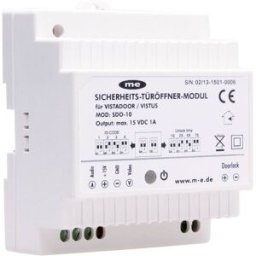 m-e modern-electronics Vistadoor, Vistus Interphone Module pour gâche électrique