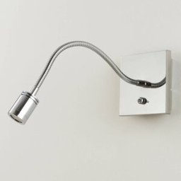 Applique murale LED Berfin Lindby, argenté, Chambre à coucher, Métal, Moderne, Applique Murale LED