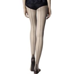 Sin - Collant sexy à couture 20 den - Fiore