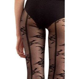 Velvet Rose - Collant Femme Impression florale et Couture - Fiore