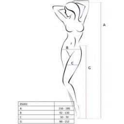Collant Ouvert effet Porte-Jarretelles en Résille - BS002 Passion